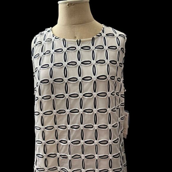 S L Fashions Women’s Stylish Overlay Dress / SZ: 14 / NWT - Picture 2 of 9